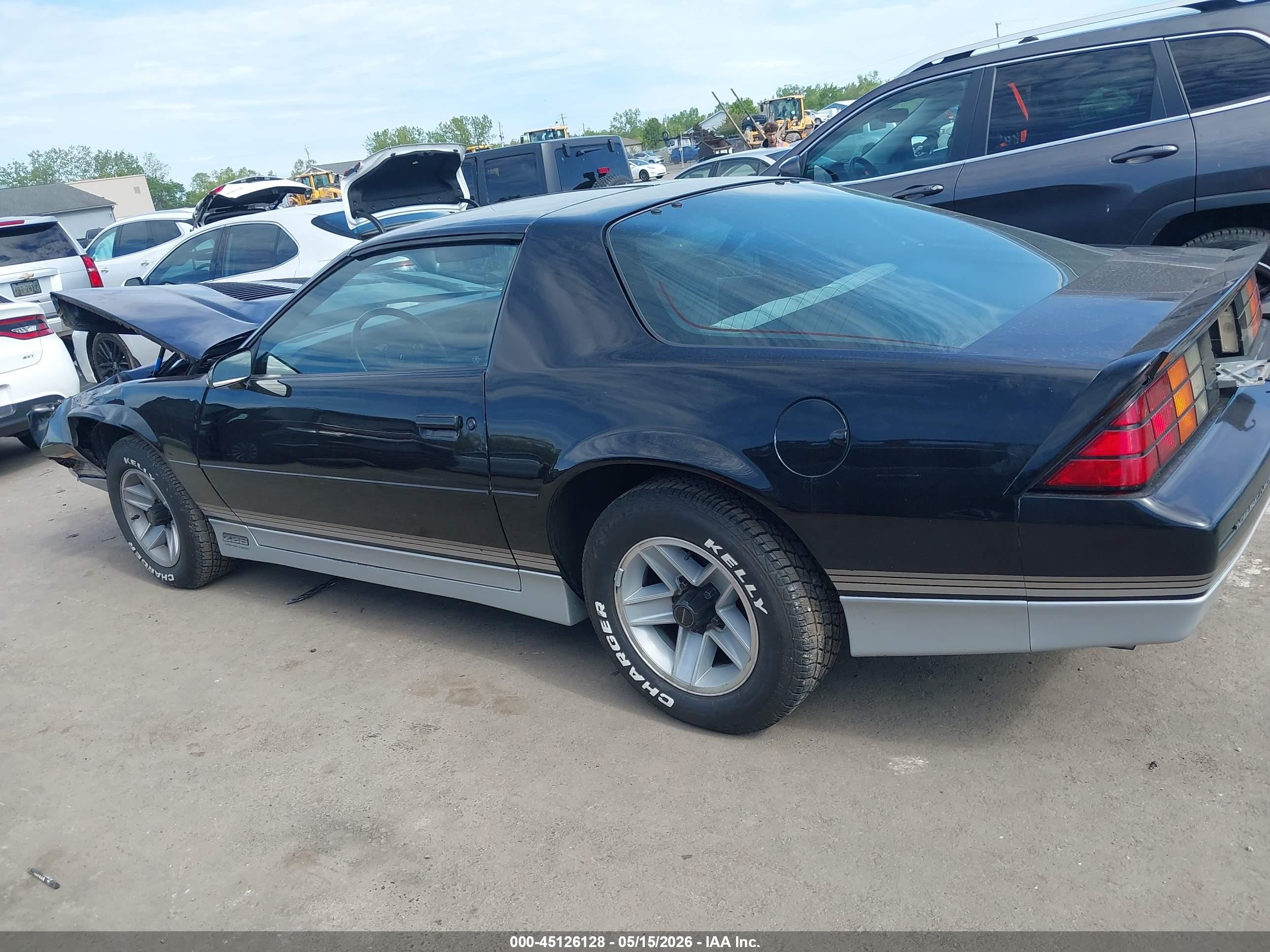 1985 Chevrolet Camaro   Black vin: 1G1FP87F7FN110109