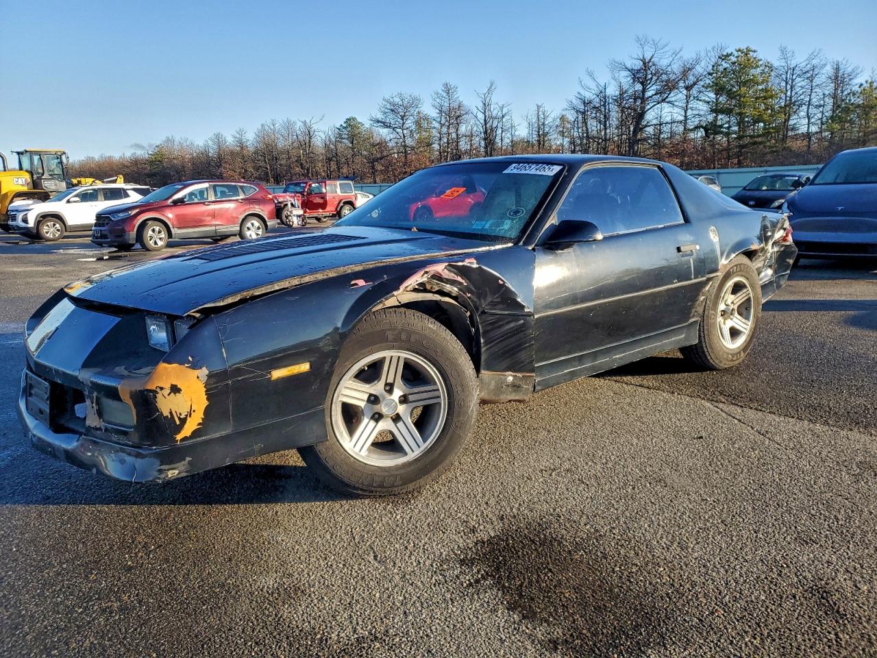 1985 Chevrolet Camaro Black vin: 1G1FP87H1FN108485