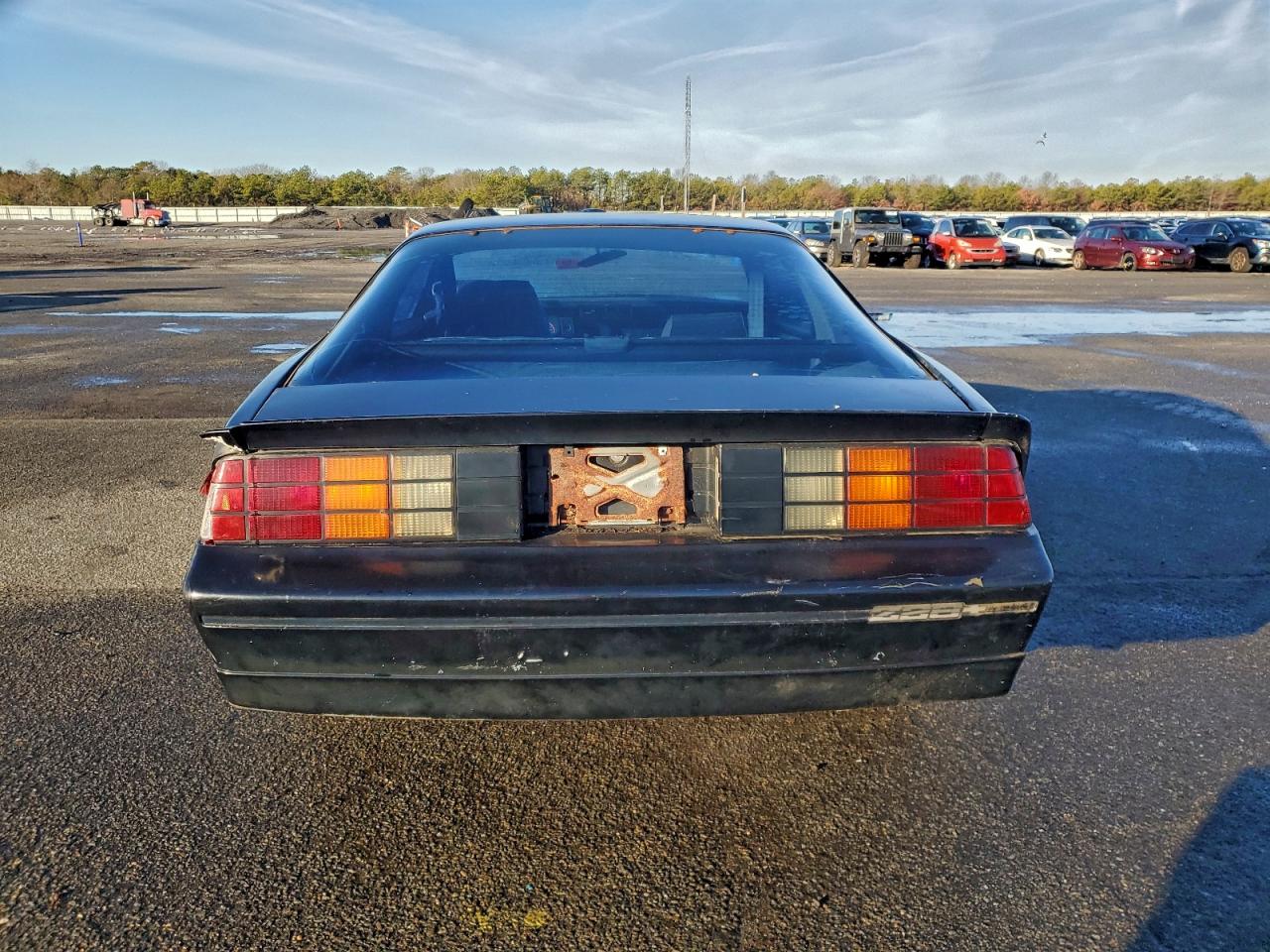 1985 Chevrolet Camaro Black vin: 1G1FP87H1FN108485
