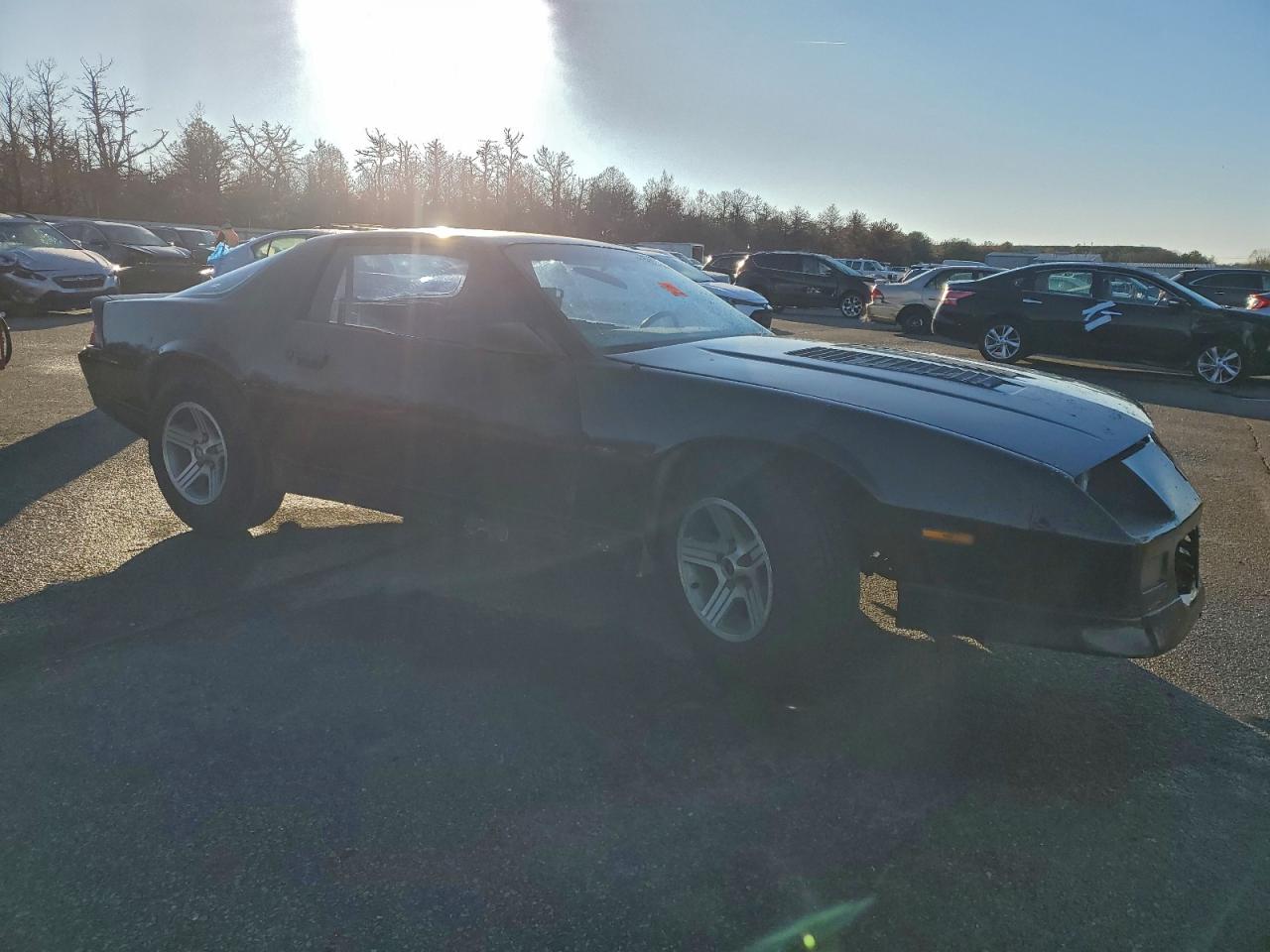 1985 Chevrolet Camaro Black vin: 1G1FP87H1FN108485