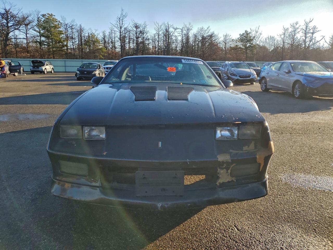 1985 Chevrolet Camaro Black vin: 1G1FP87H1FN108485