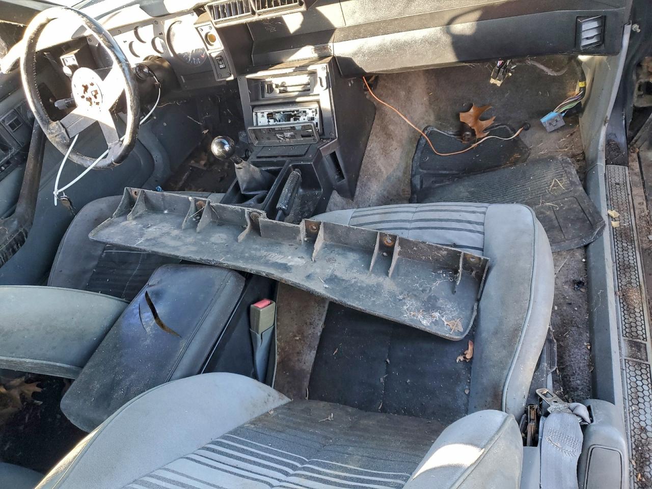 1985 Chevrolet Camaro Black vin: 1G1FP87H1FN108485