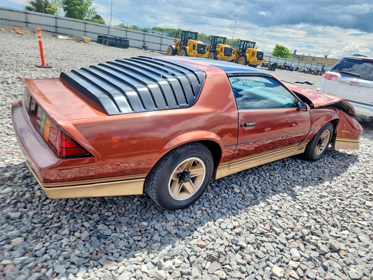 1985 Chevrolet Camaro Brown vin: 1G1FP87H3FL471852