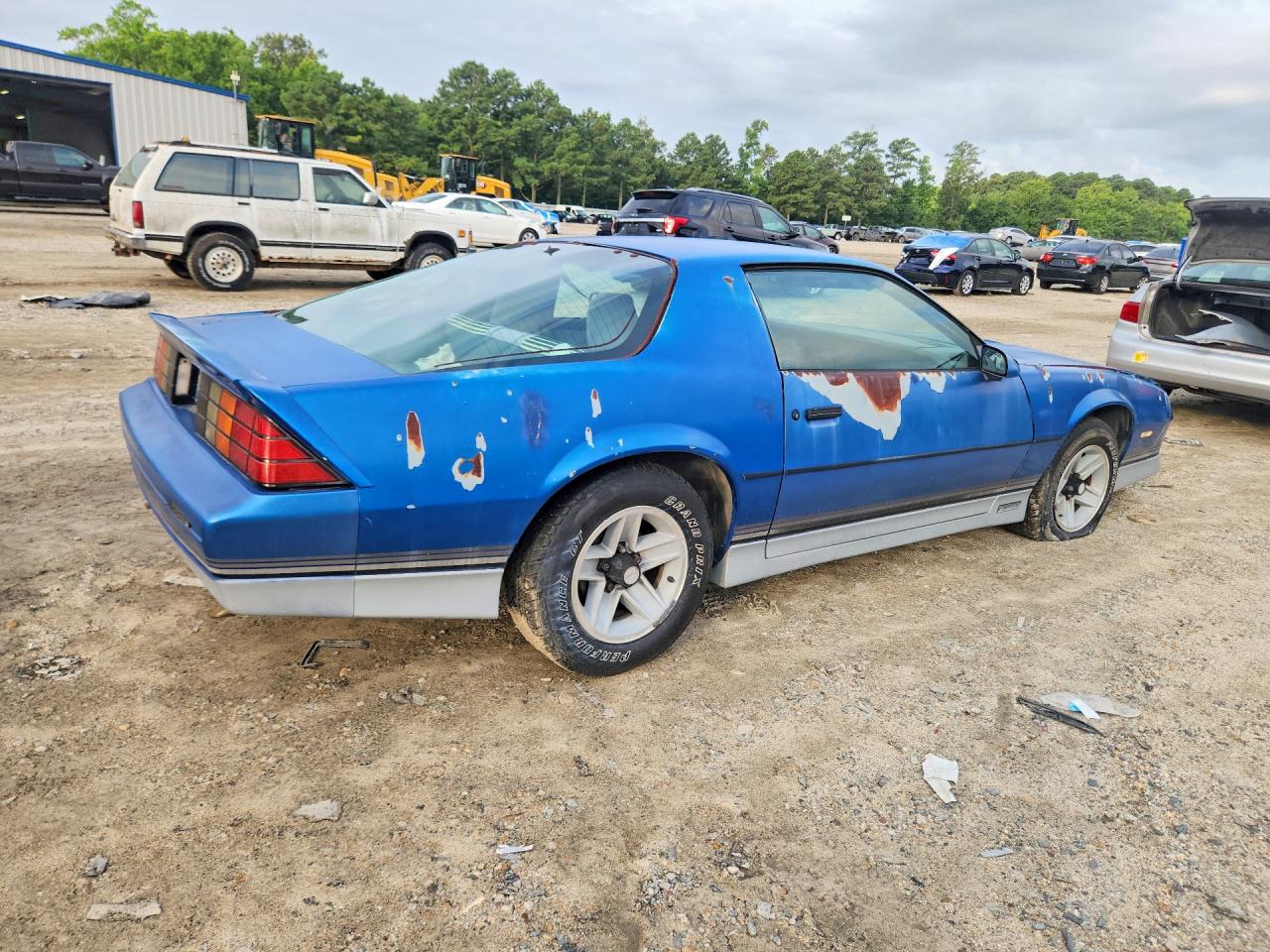1985 Chevrolet Camaro Blue vin: 1G1FP87H5FN117206
