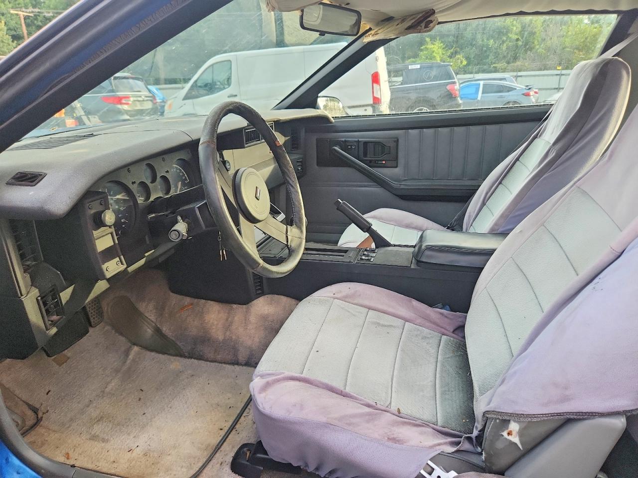1985 Chevrolet Camaro Blue vin: 1G1FP87H5FN117206
