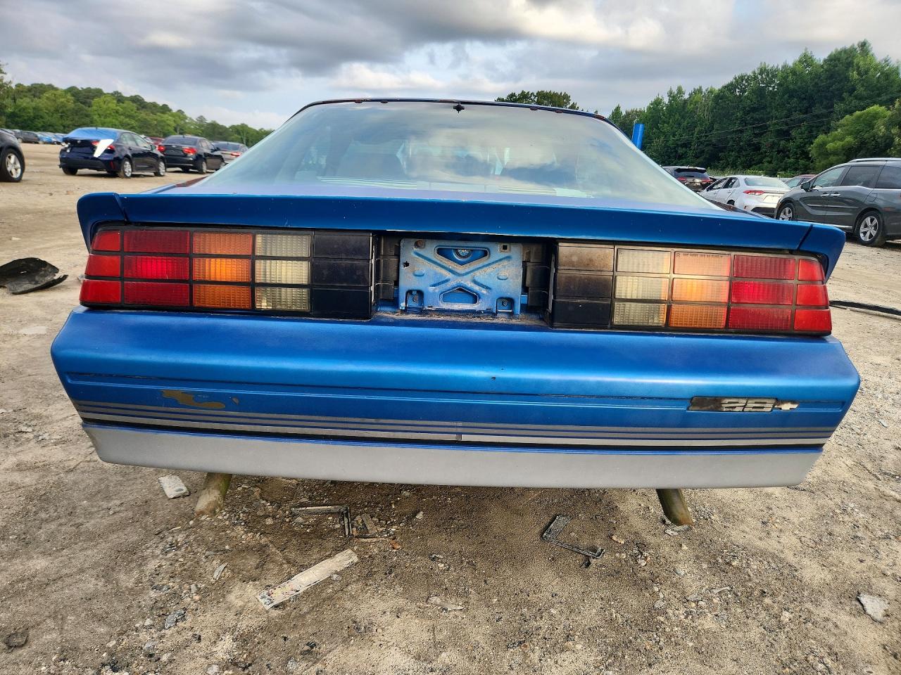 1985 Chevrolet Camaro Blue vin: 1G1FP87H5FN117206