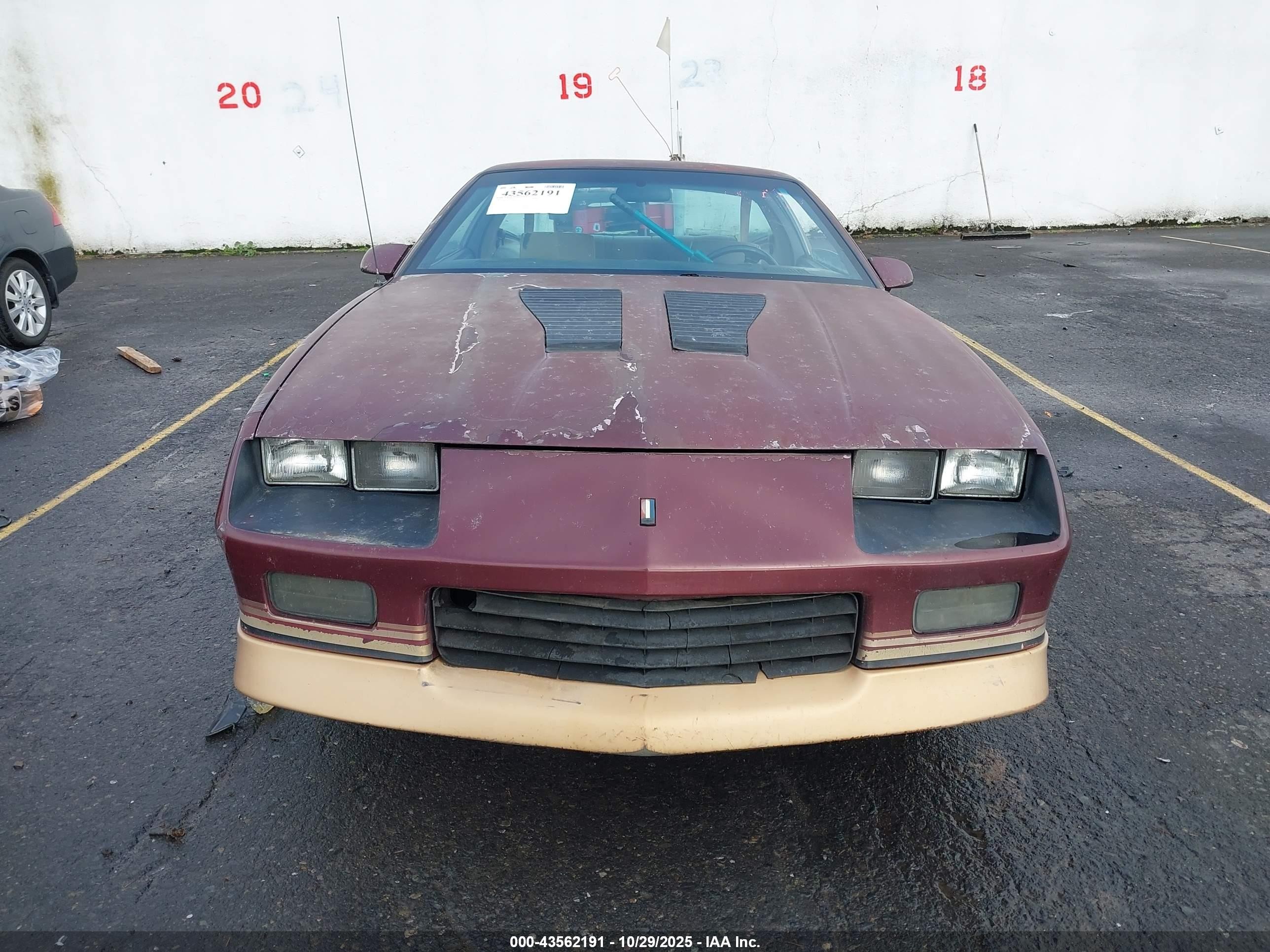 1985 Chevrolet Camaro   Brown vin: 1G1FP87H7FL432696