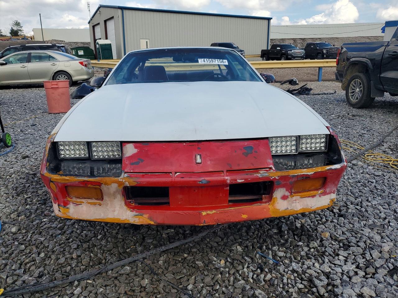 1986 Chevrolet Camaro White vin: 1G1FP87H7GL177176