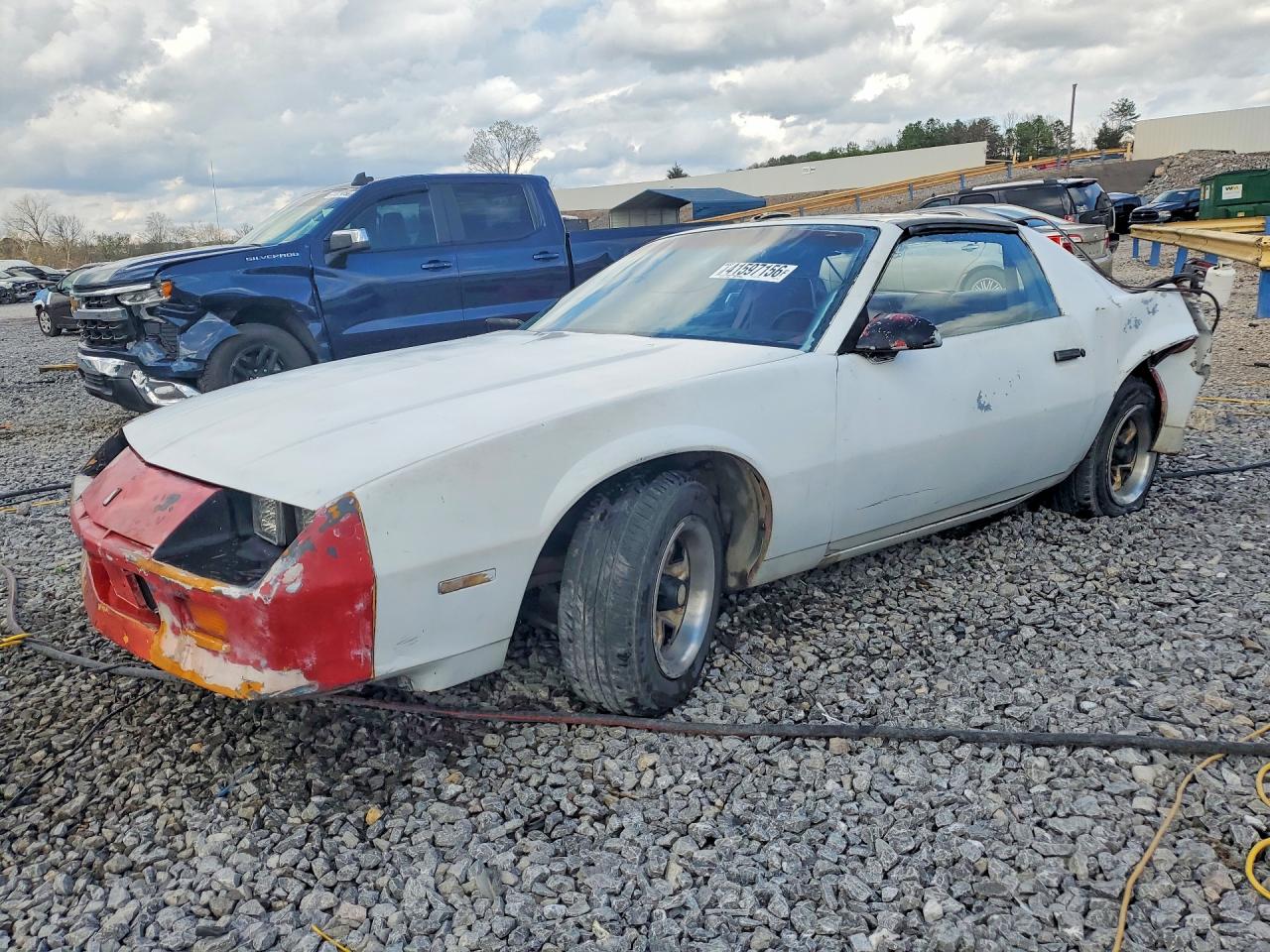 1986 Chevrolet Camaro White vin: 1G1FP87H7GL177176
