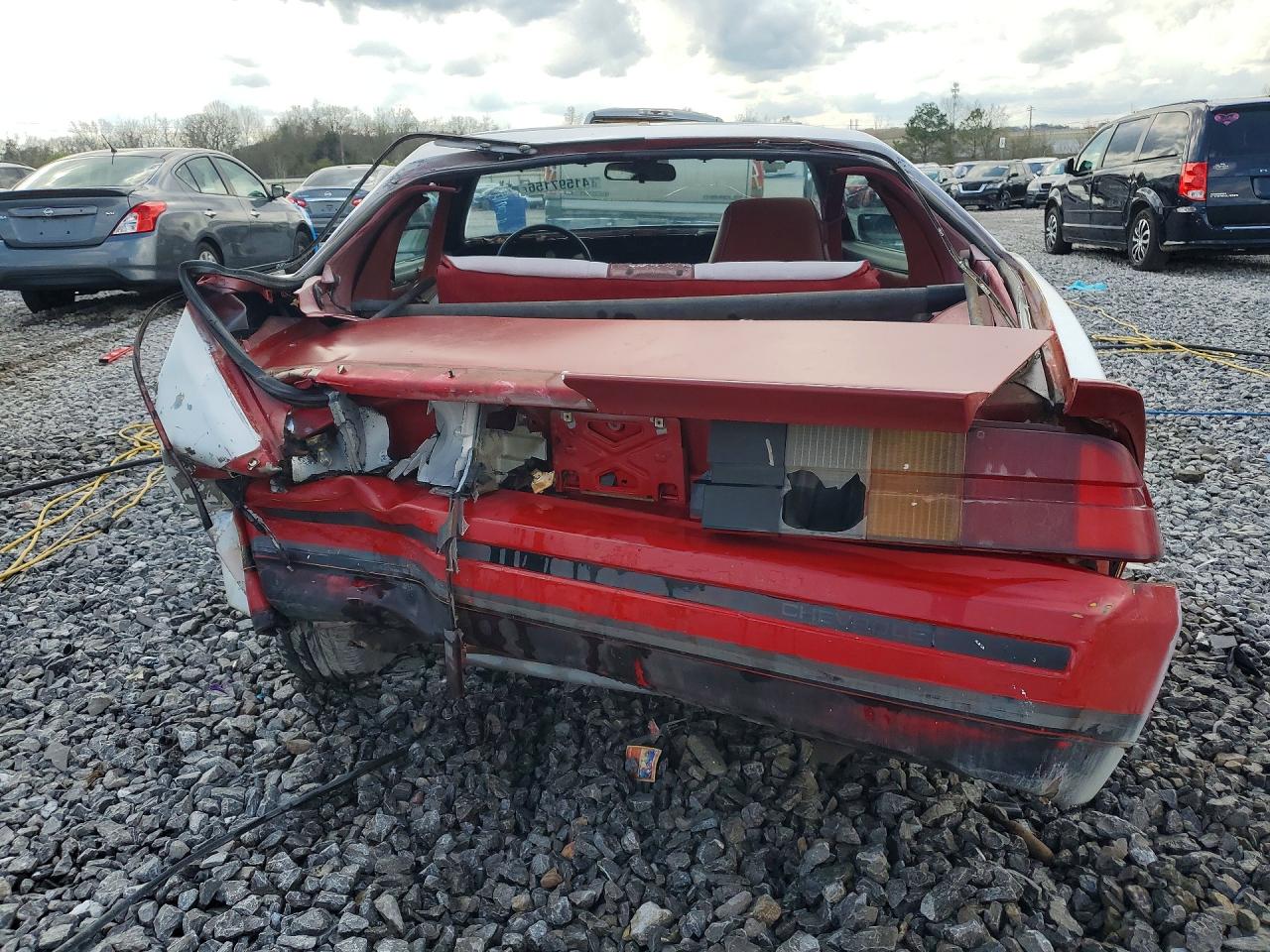 1986 Chevrolet Camaro White vin: 1G1FP87H7GL177176