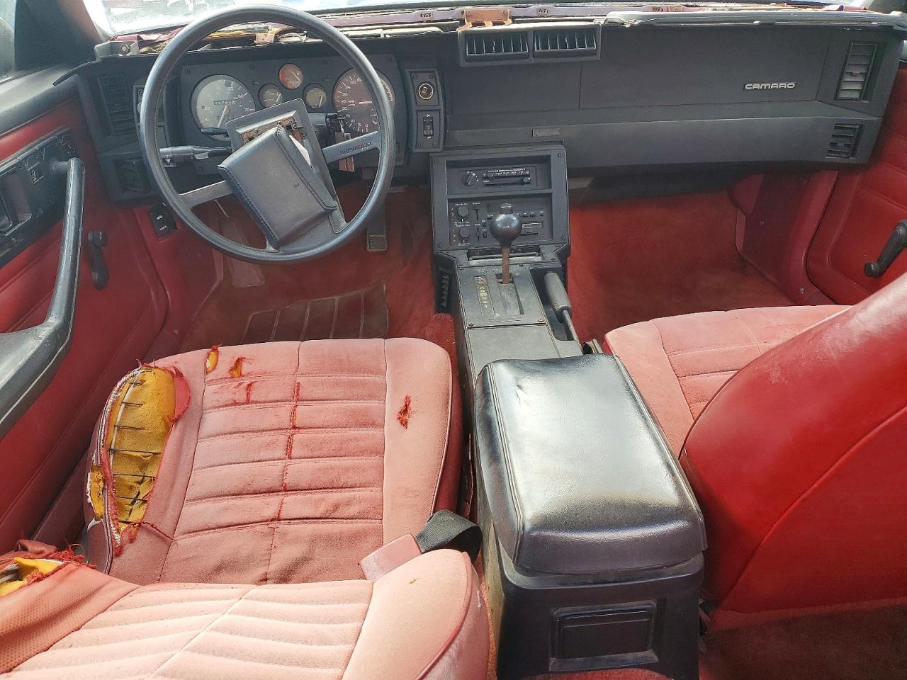 1986 Chevrolet Camaro White vin: 1G1FP87H7GL177176