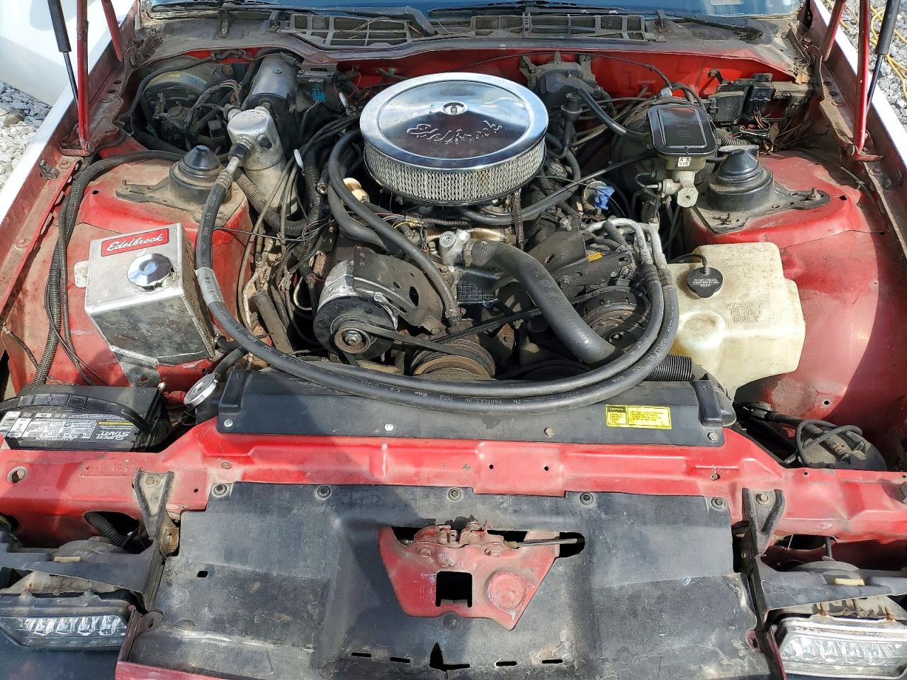 1986 Chevrolet Camaro White vin: 1G1FP87H7GL177176