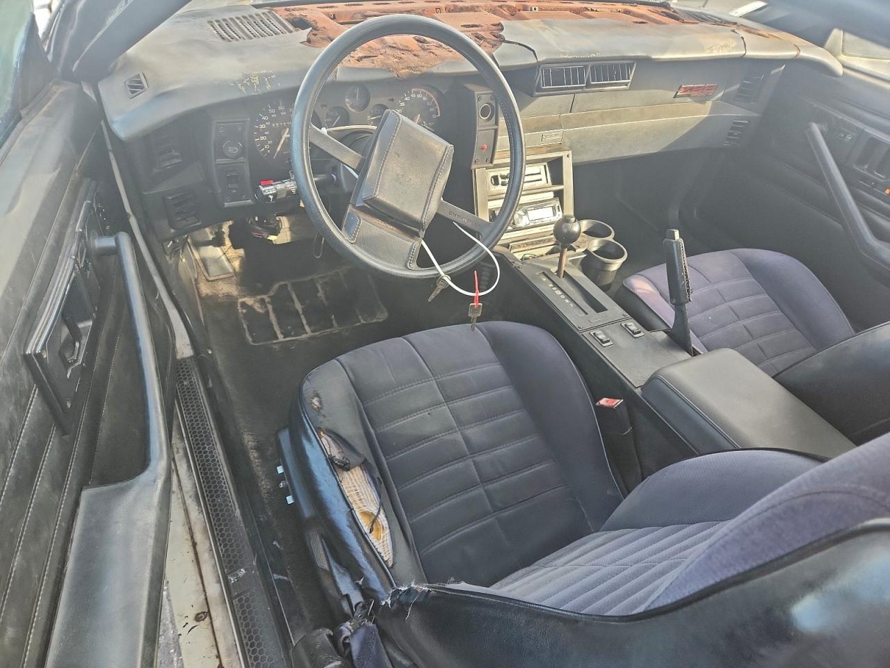 1986 Chevrolet Camaro White vin: 1G1FP87HXGN128610