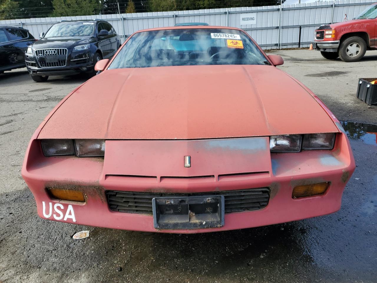 1985 Chevrolet Camaro Red vin: 1G1FP87S2FL414022
