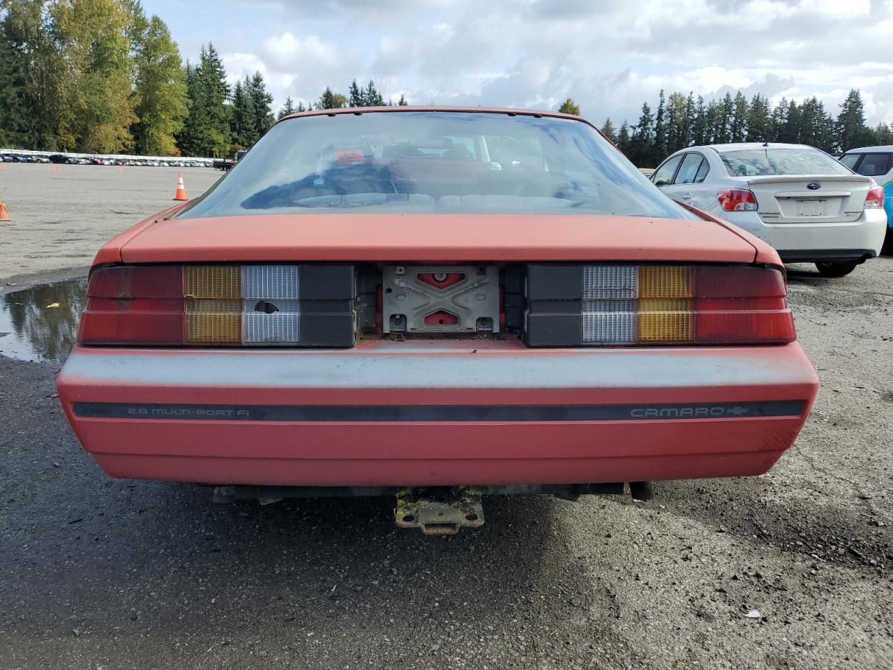 1985 Chevrolet Camaro Red vin: 1G1FP87S2FL414022