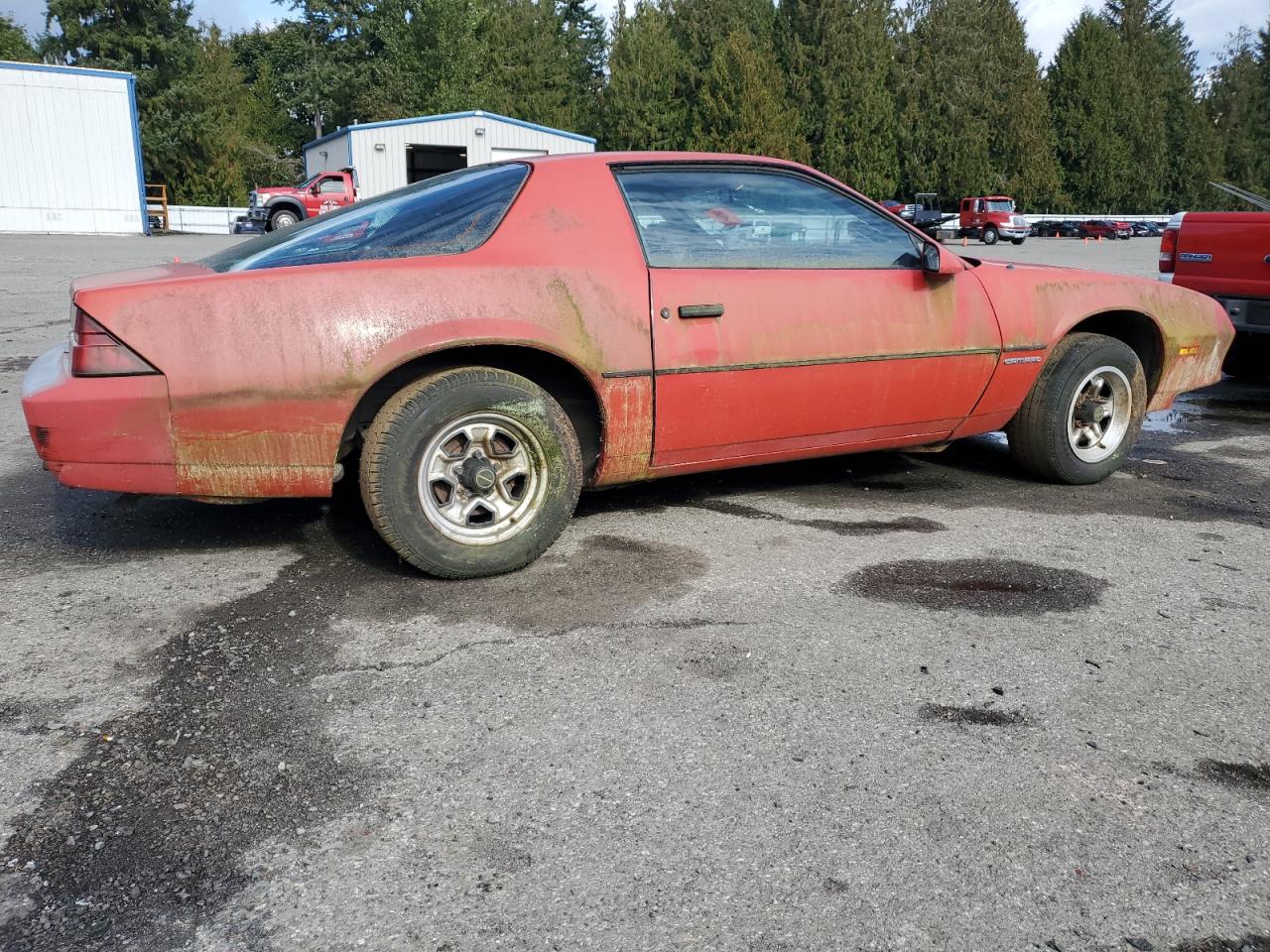1985 Chevrolet Camaro Red vin: 1G1FP87S2FL414022