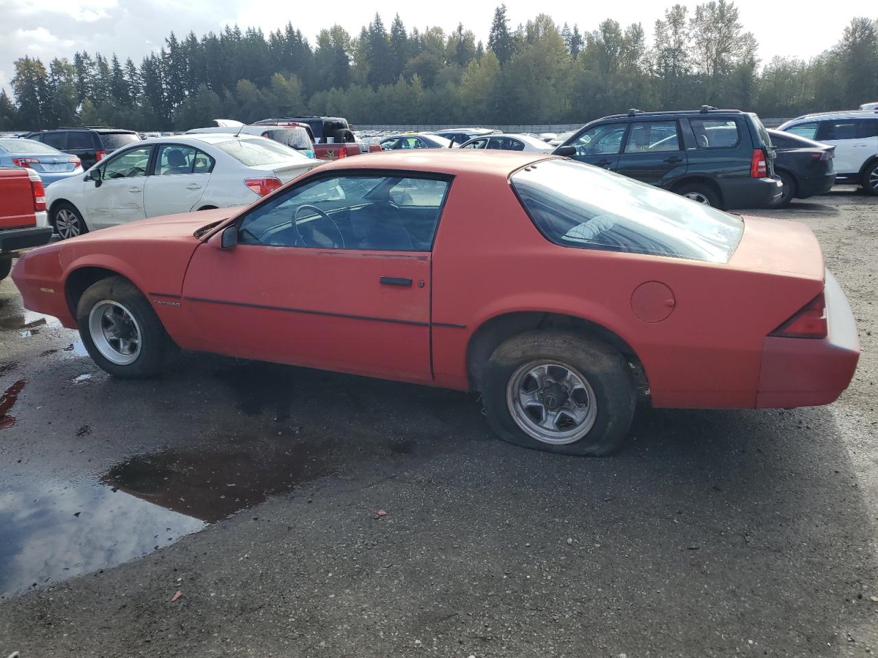 1985 Chevrolet Camaro Red vin: 1G1FP87S2FL414022