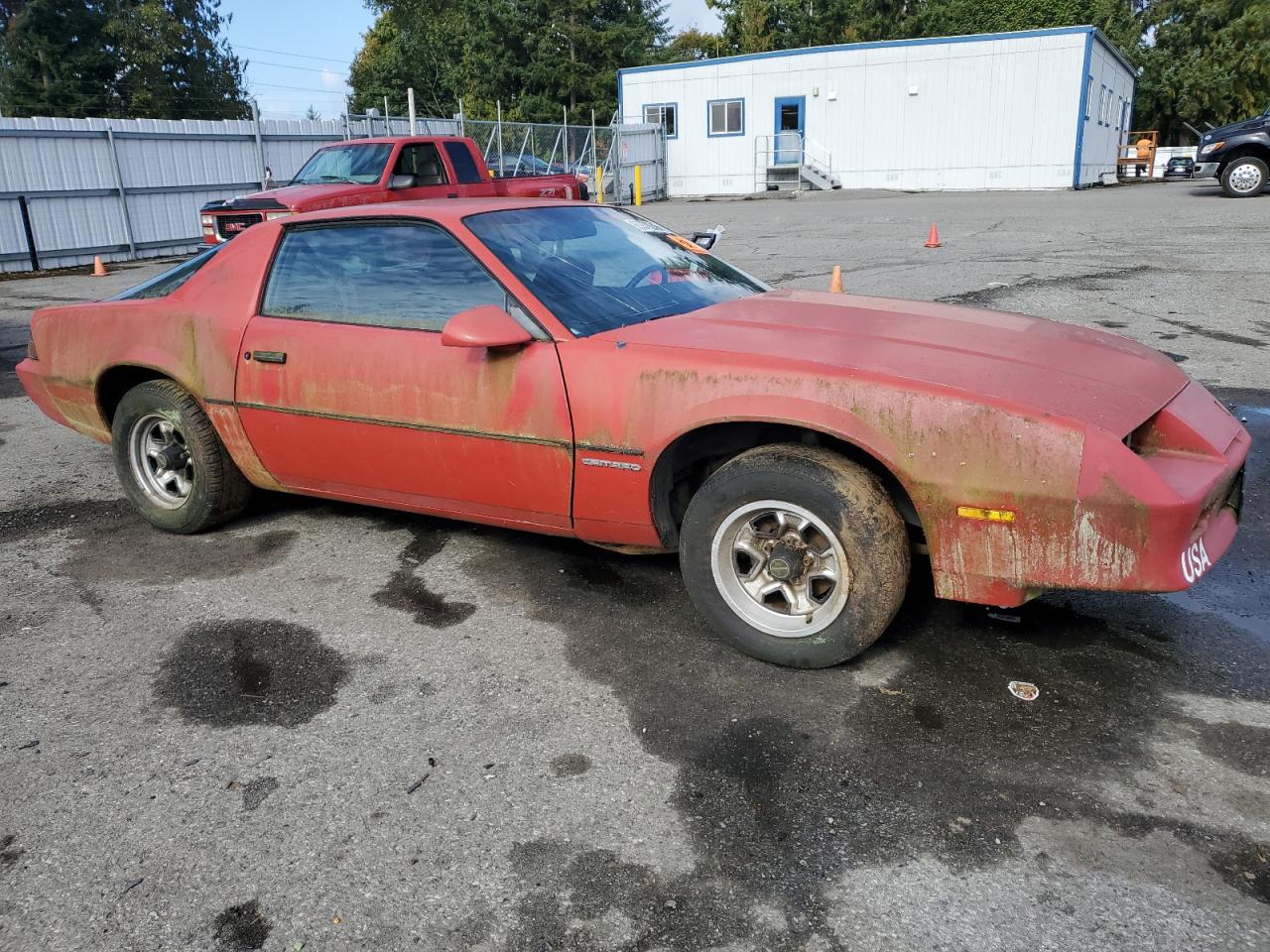 1985 Chevrolet Camaro Red vin: 1G1FP87S2FL414022