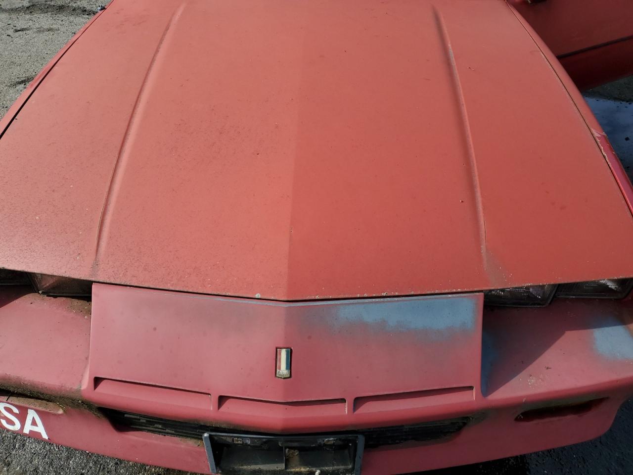 1985 Chevrolet Camaro Red vin: 1G1FP87S2FL414022