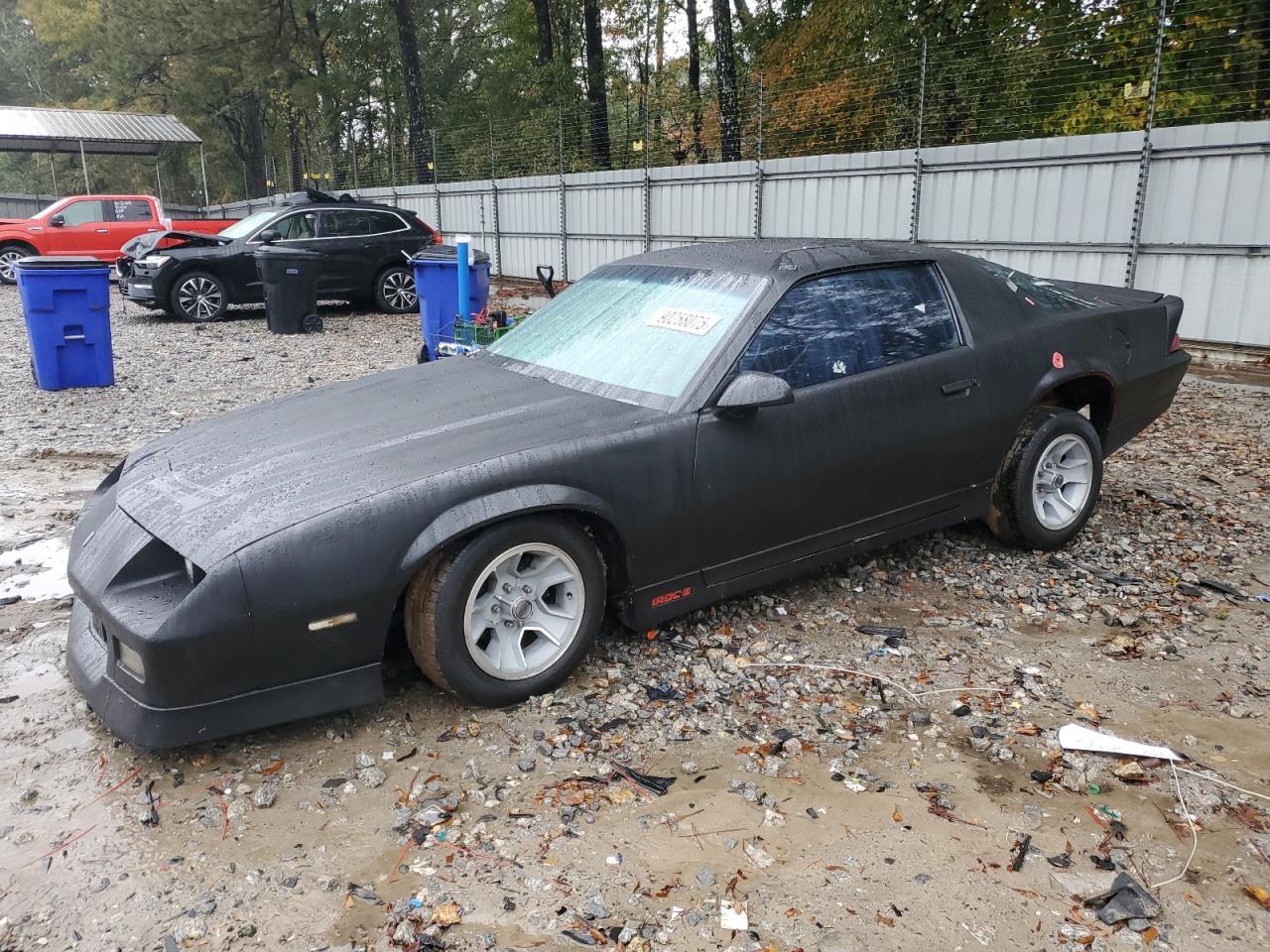 1985 Chevrolet Camaro Black vin: 1G1FP87S2FN117241