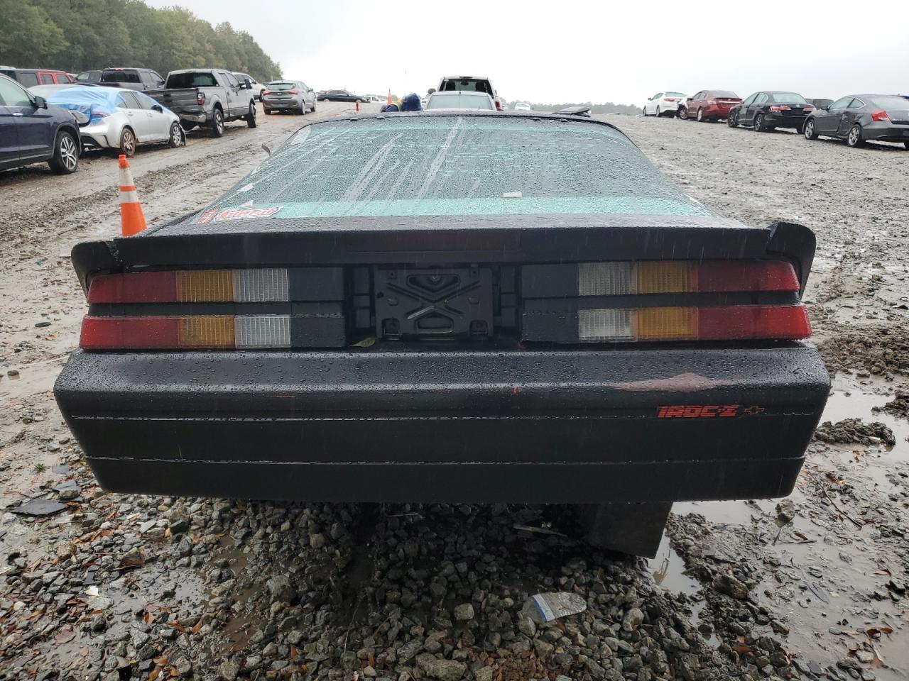 1985 Chevrolet Camaro Black vin: 1G1FP87S2FN117241
