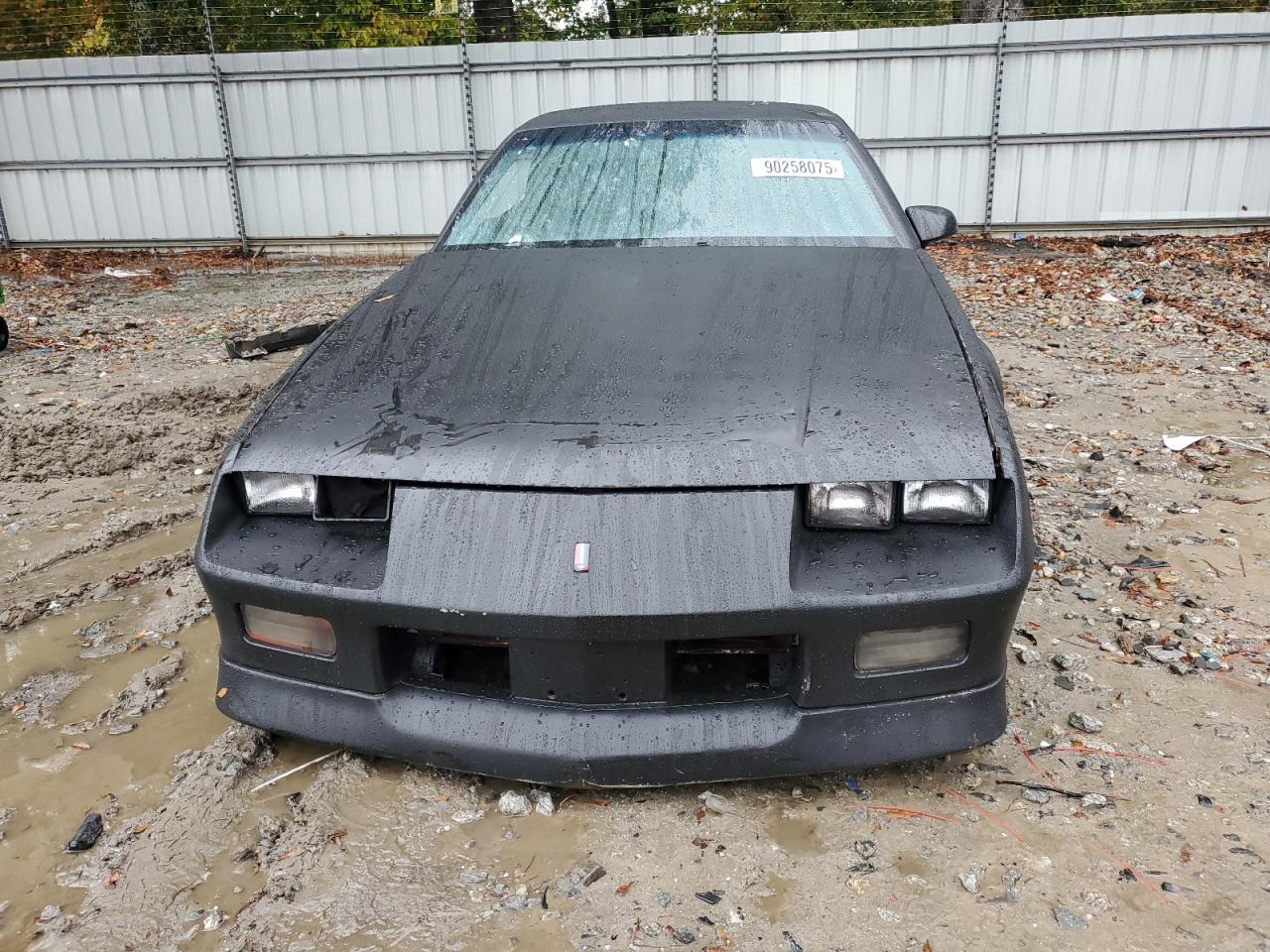 1985 Chevrolet Camaro Black vin: 1G1FP87S2FN117241
