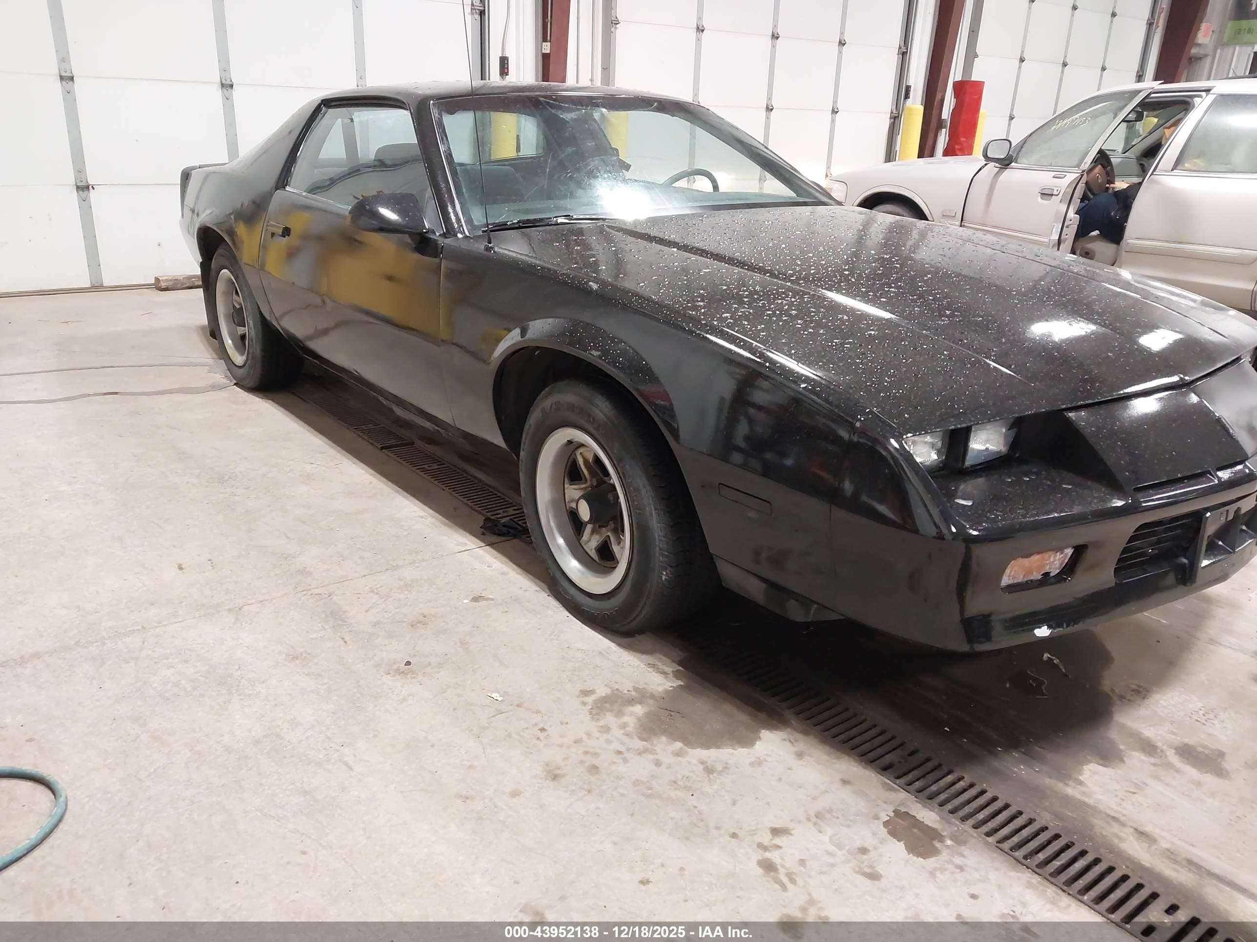 1986 Chevrolet Camaro   Black vin: 1G1FP87S5GL115609
