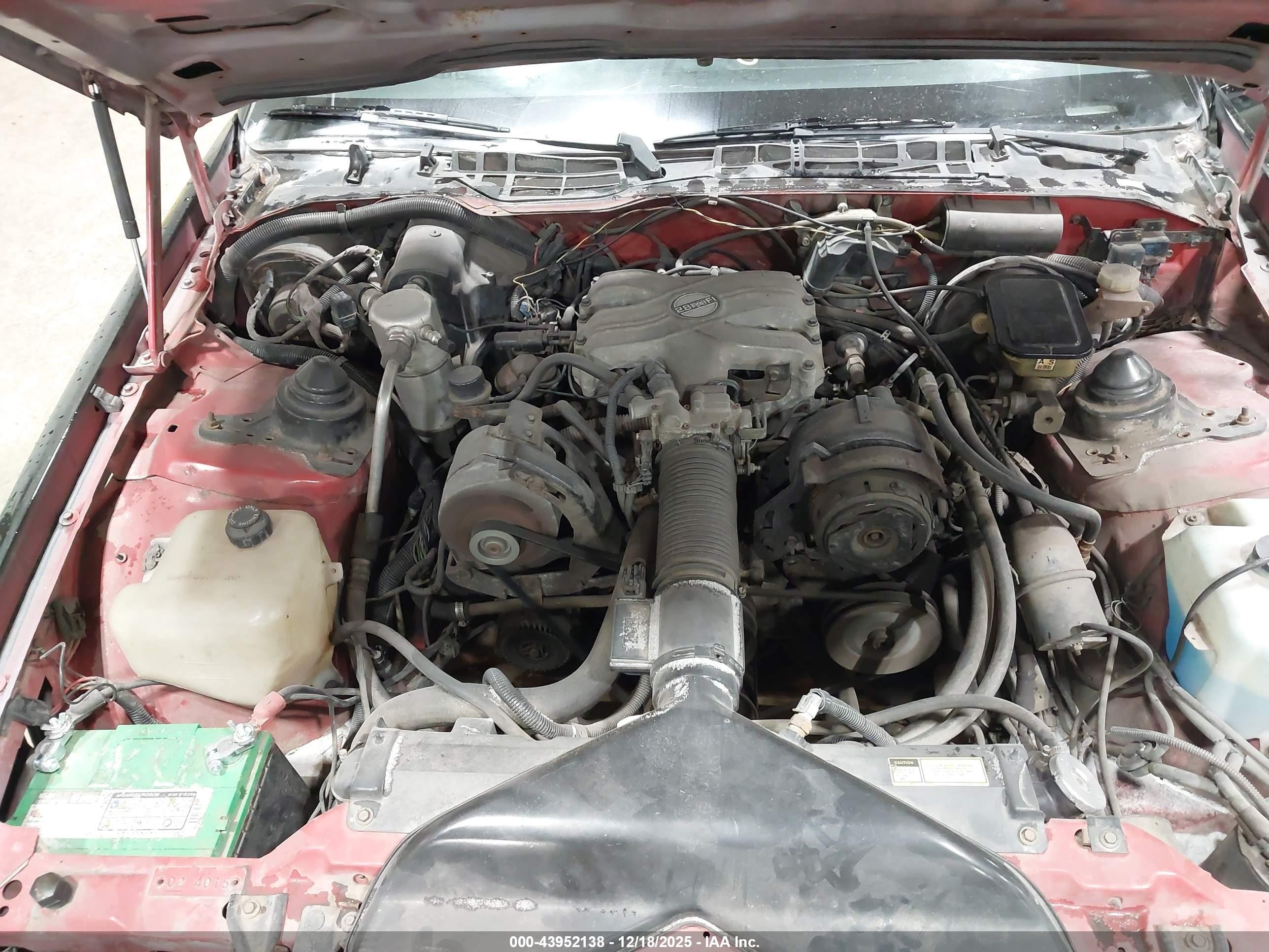 1986 Chevrolet Camaro   Black vin: 1G1FP87S5GL115609