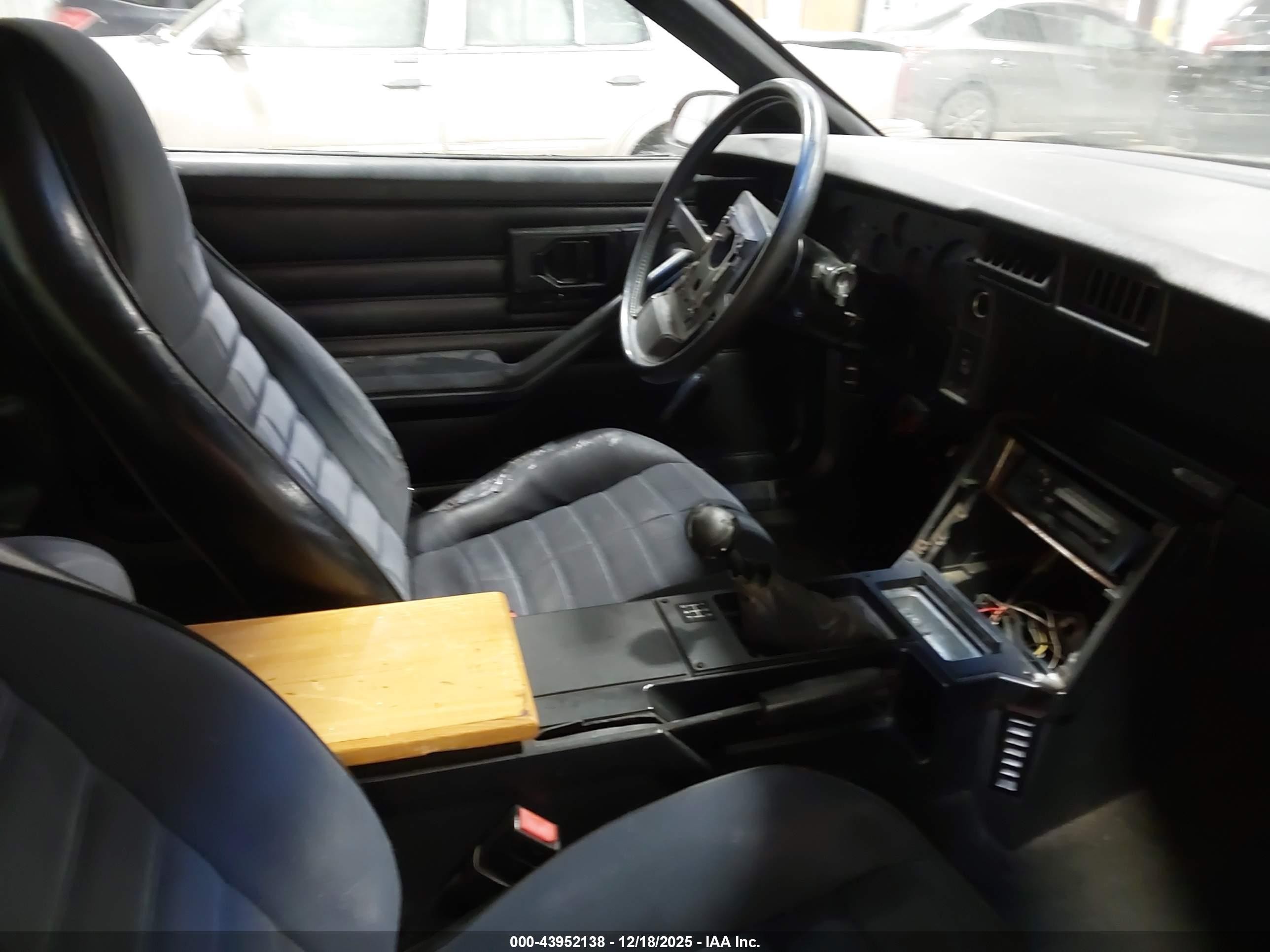 1986 Chevrolet Camaro   Black vin: 1G1FP87S5GL115609