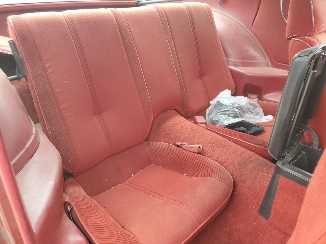1986 Chevrolet Camaro Maroon vin: 1G1FP87S5GL202801