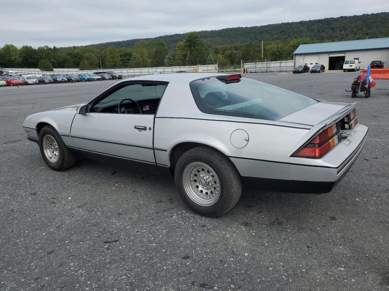 1986 Chevrolet Camaro Silver vin: 1G1FP87S6GN109967