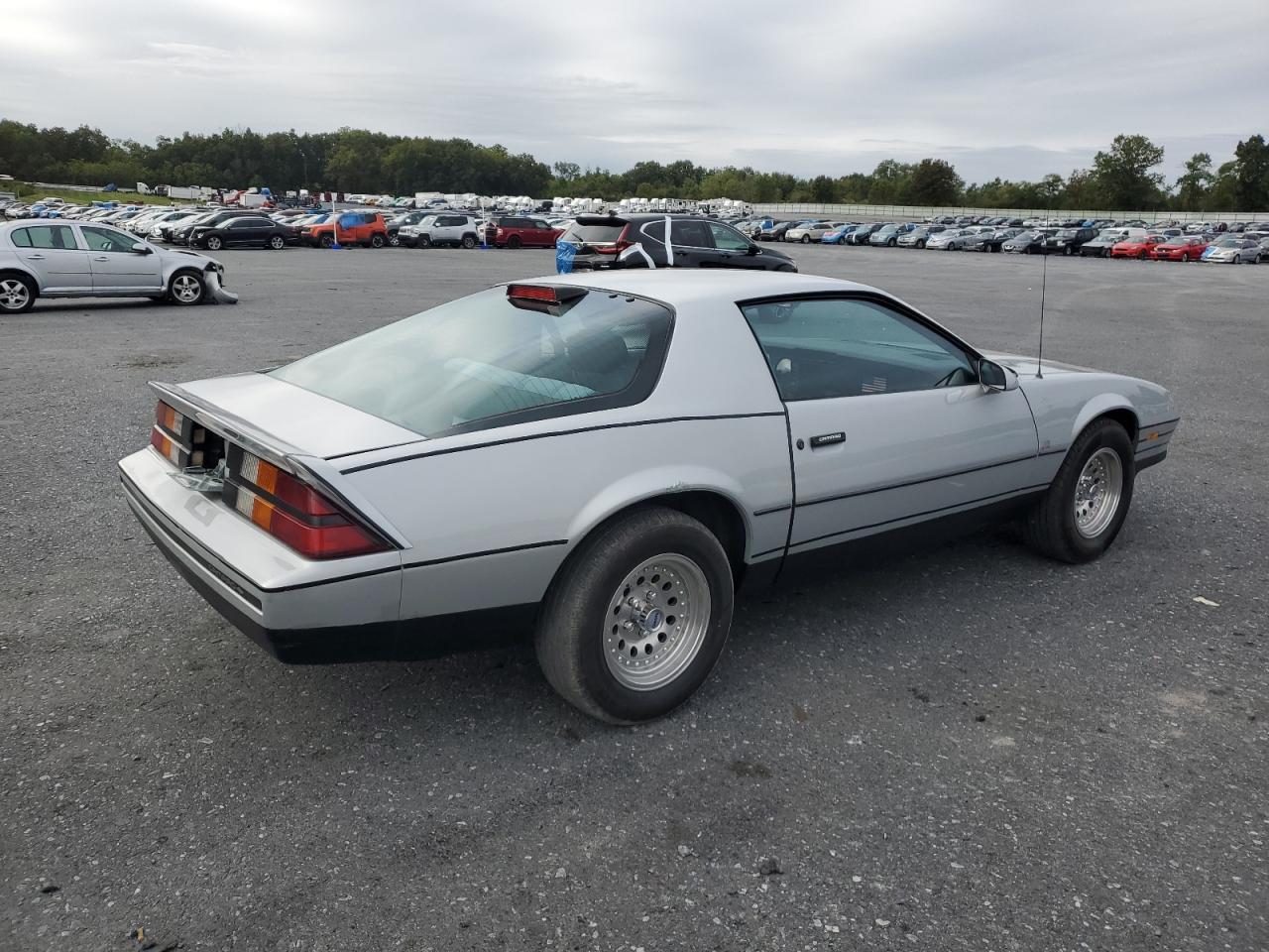 1986 Chevrolet Camaro Silver vin: 1G1FP87S6GN109967