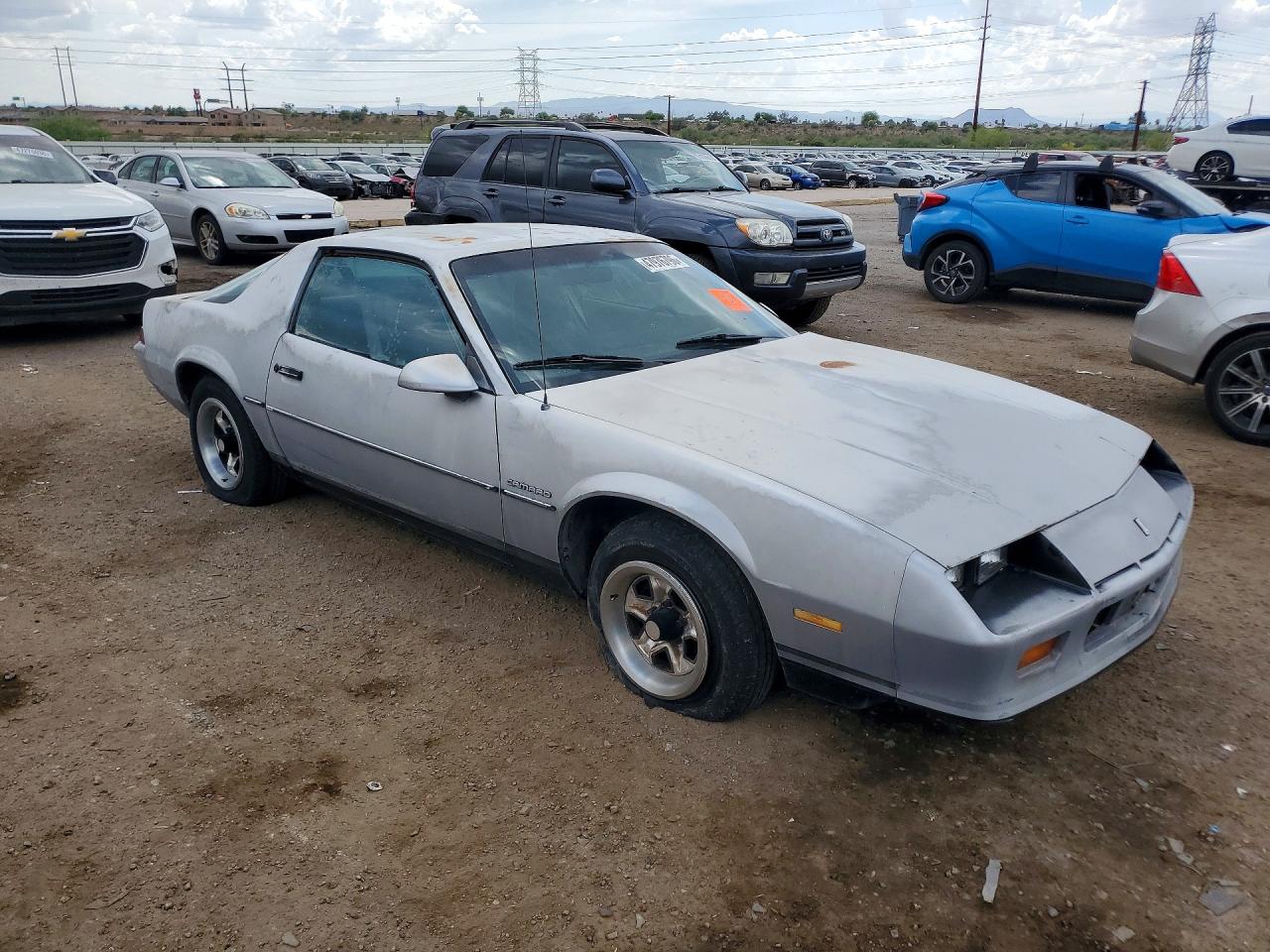 1986 Chev Camaro Gray vin: 1G1FP87S7GL115658