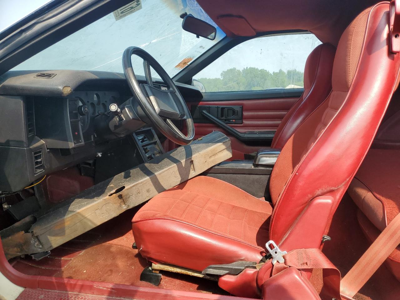 1986 Chevrolet Camaro White vin: 1G1FP87S7GL201018