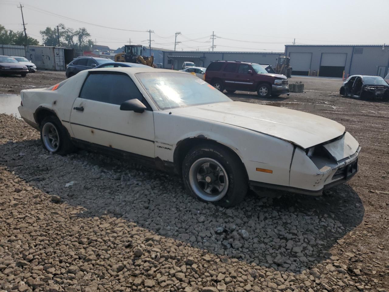 1986 Chevrolet Camaro White vin: 1G1FP87S7GL201018