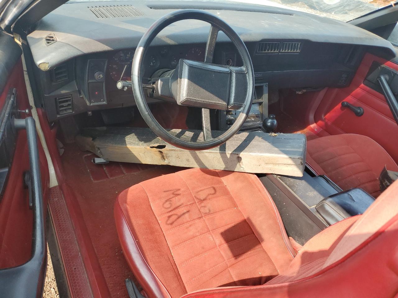 1986 Chevrolet Camaro White vin: 1G1FP87S7GL201018