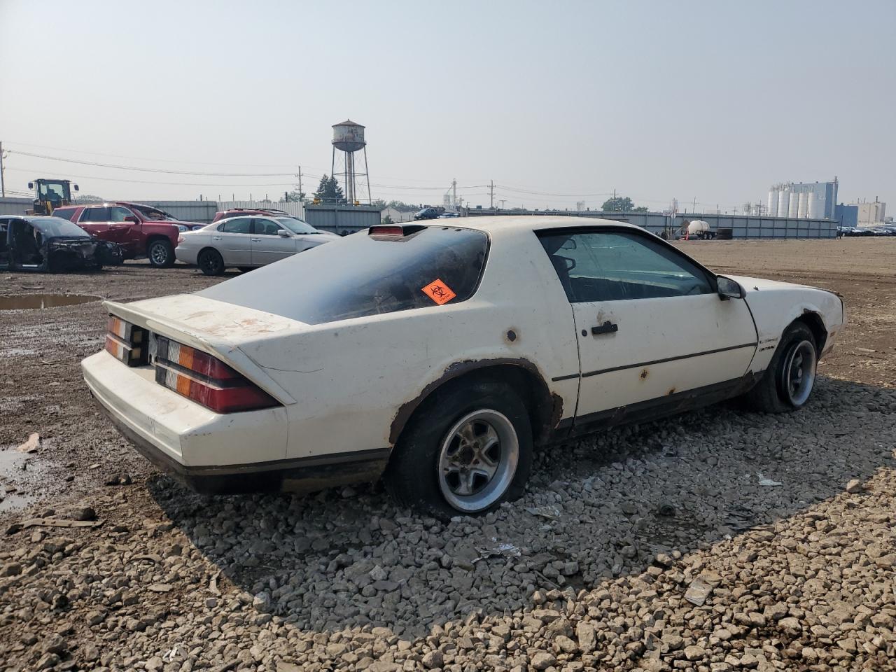 1986 Chevrolet Camaro White vin: 1G1FP87S7GL201018