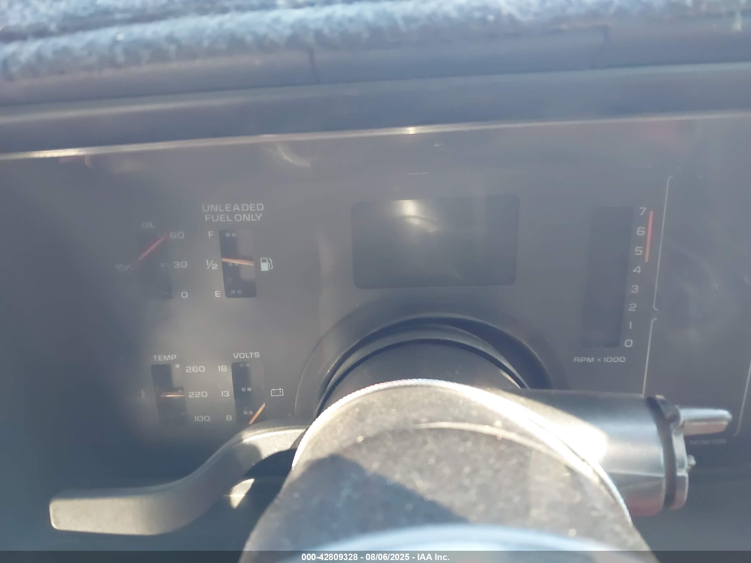 1986 Chevrolet Camaro Berlinetta Gray vin: 1G1FS87H1GL139148