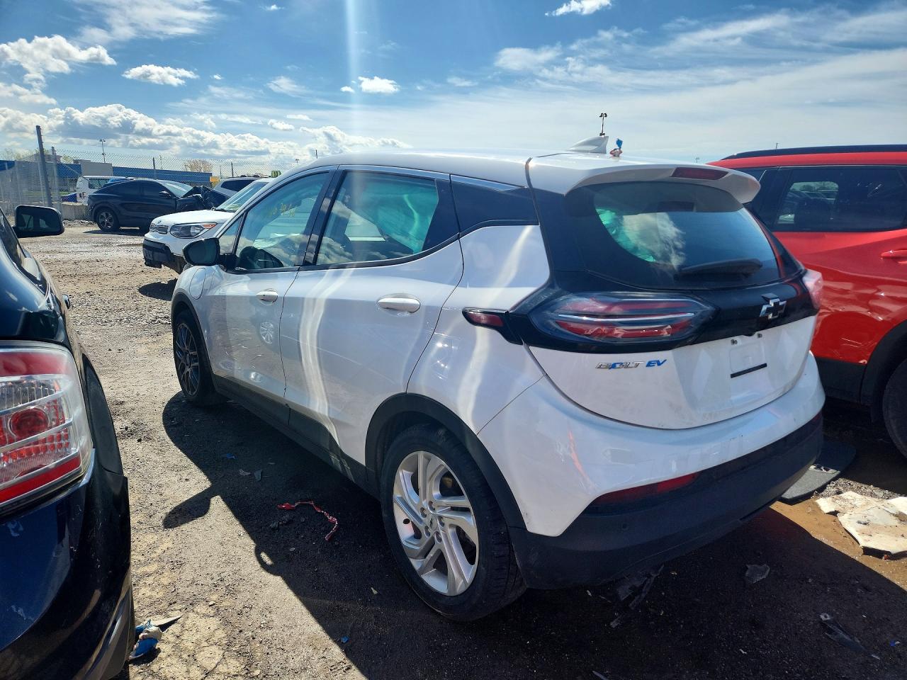 2023 Chevrolet Bolt Ev 1lt Белый vin: 1G1FW6S01P4109636