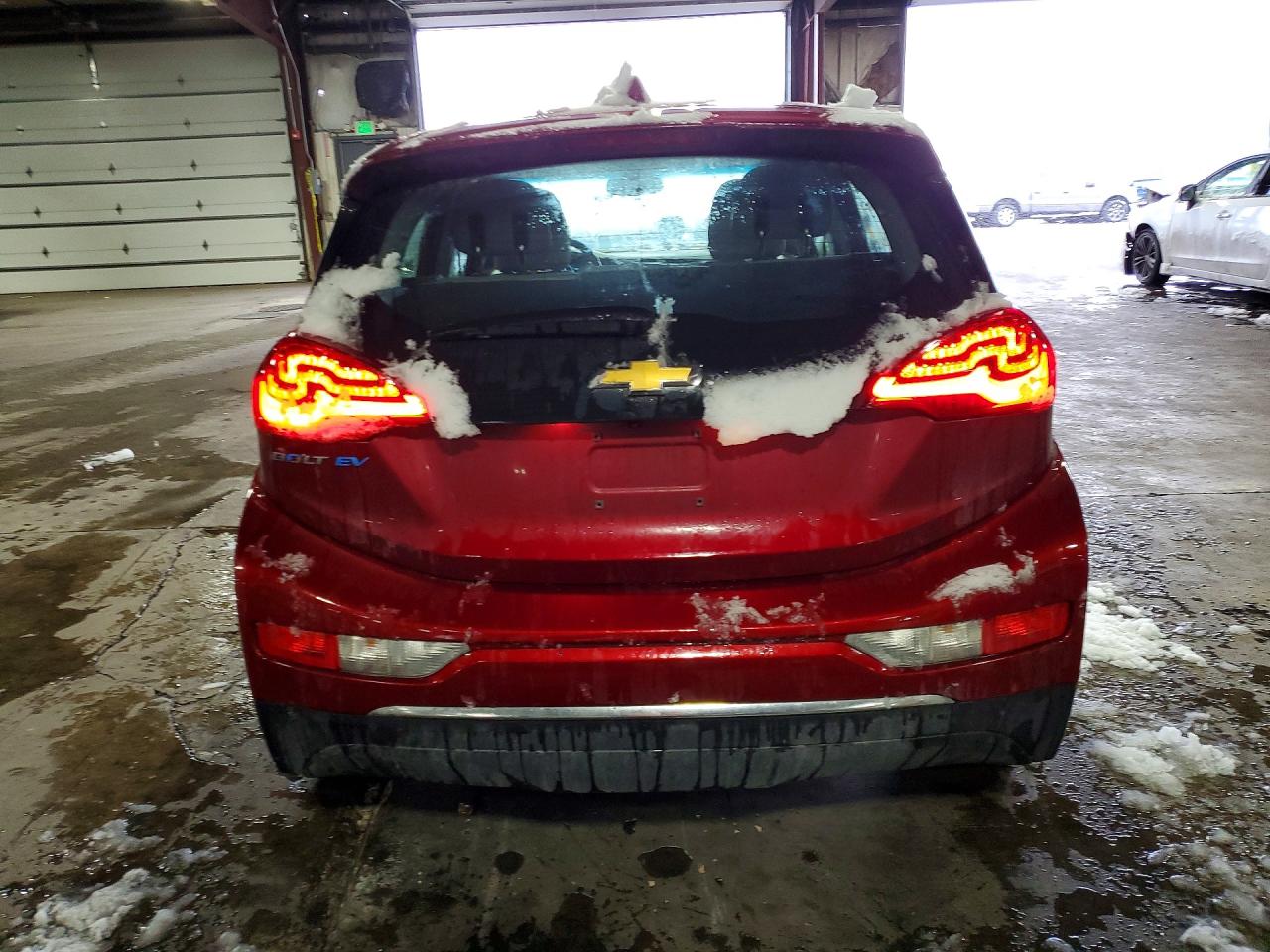 2017 Chevrolet Bolt Ev Lt Бордовый vin: 1G1FW6S0XH4143592