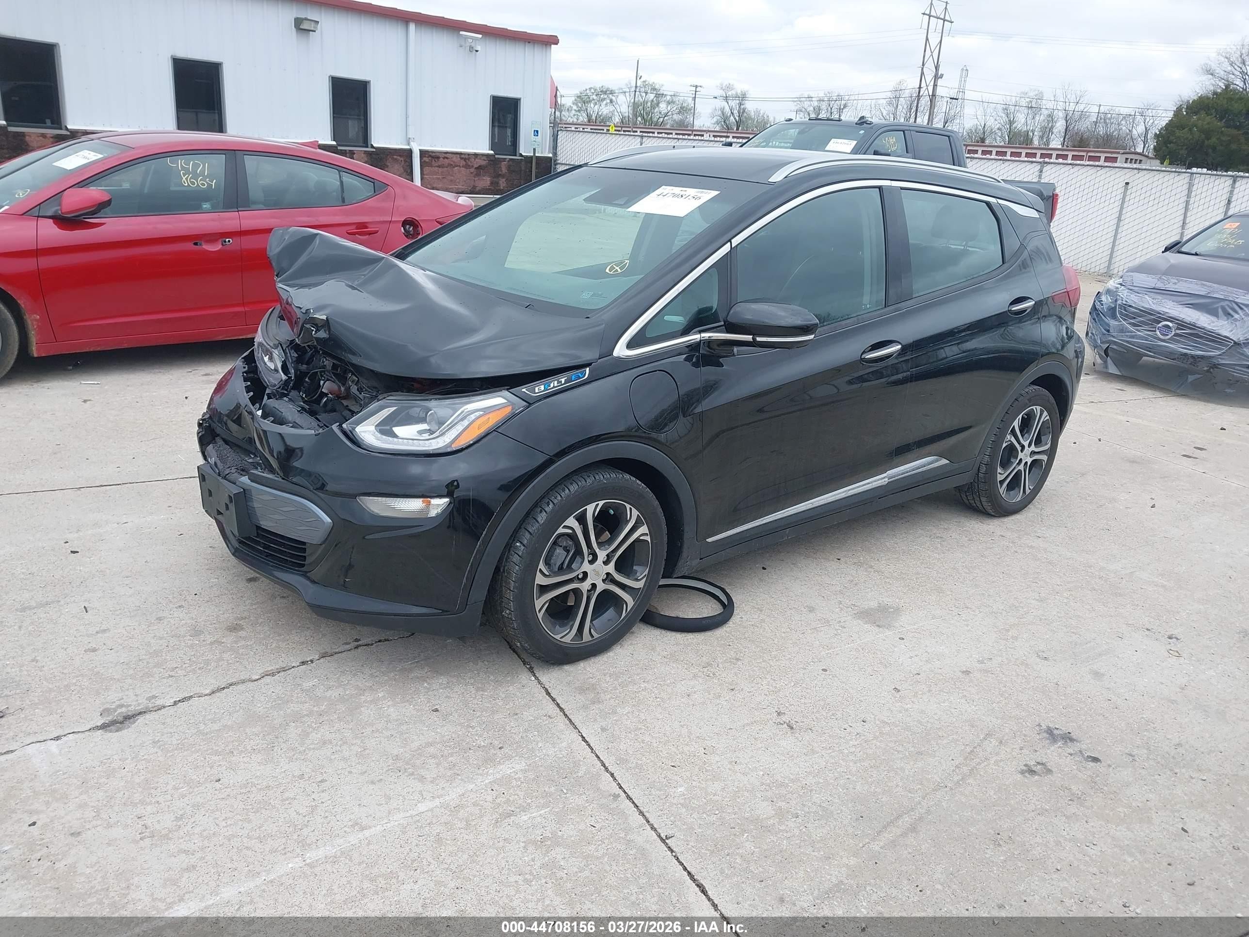 2017 Chevrolet Bolt Ev Premier Черный vin: 1G1FX6S00H4189543