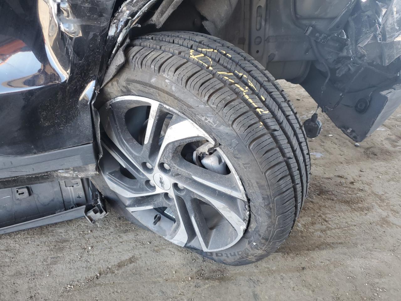 2023 Chevrolet Bolt Ev 2lt Black vin: 1G1FX6S00P4137540 Damage: Left Rear Wheel, Broken, Replacement Required