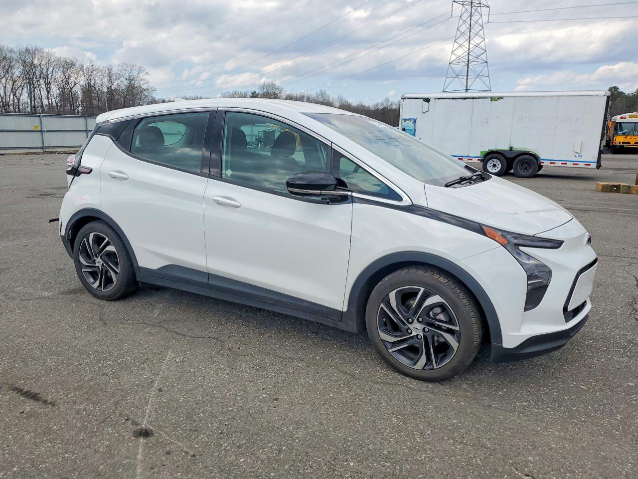2023 Chevrolet Bolt Ev 2lt White vin: 1G1FX6S02P4189719