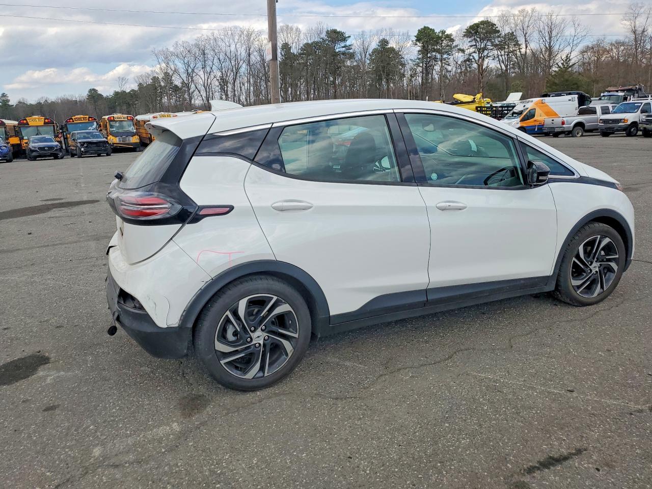 2023 Chevrolet Bolt Ev 2lt White vin: 1G1FX6S02P4189719