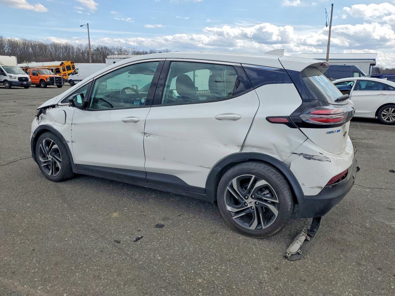 2023 Chevrolet Bolt Ev 2lt White vin: 1G1FX6S02P4189719