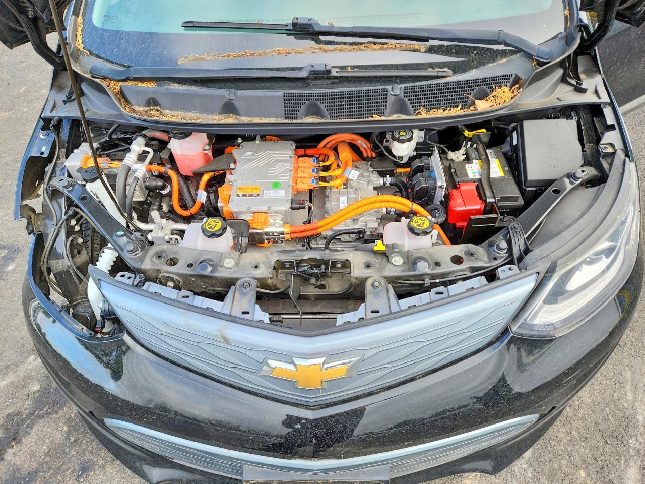2018 Chevrolet Bolt Ev Premier Черный vin: 1G1FX6S04J4120277