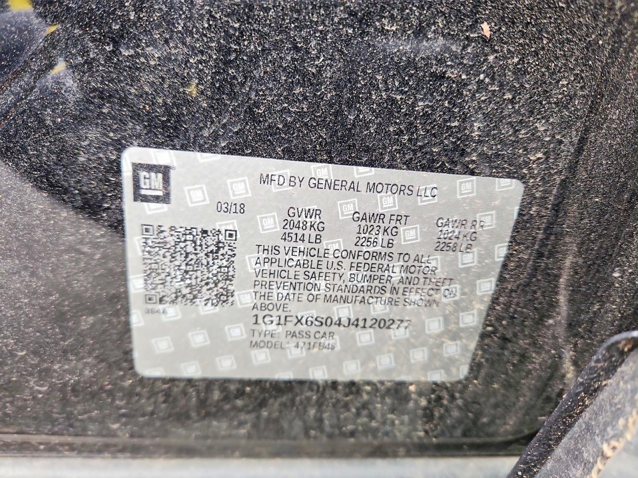 2018 Chevrolet Bolt Ev Premier Черный vin: 1G1FX6S04J4120277