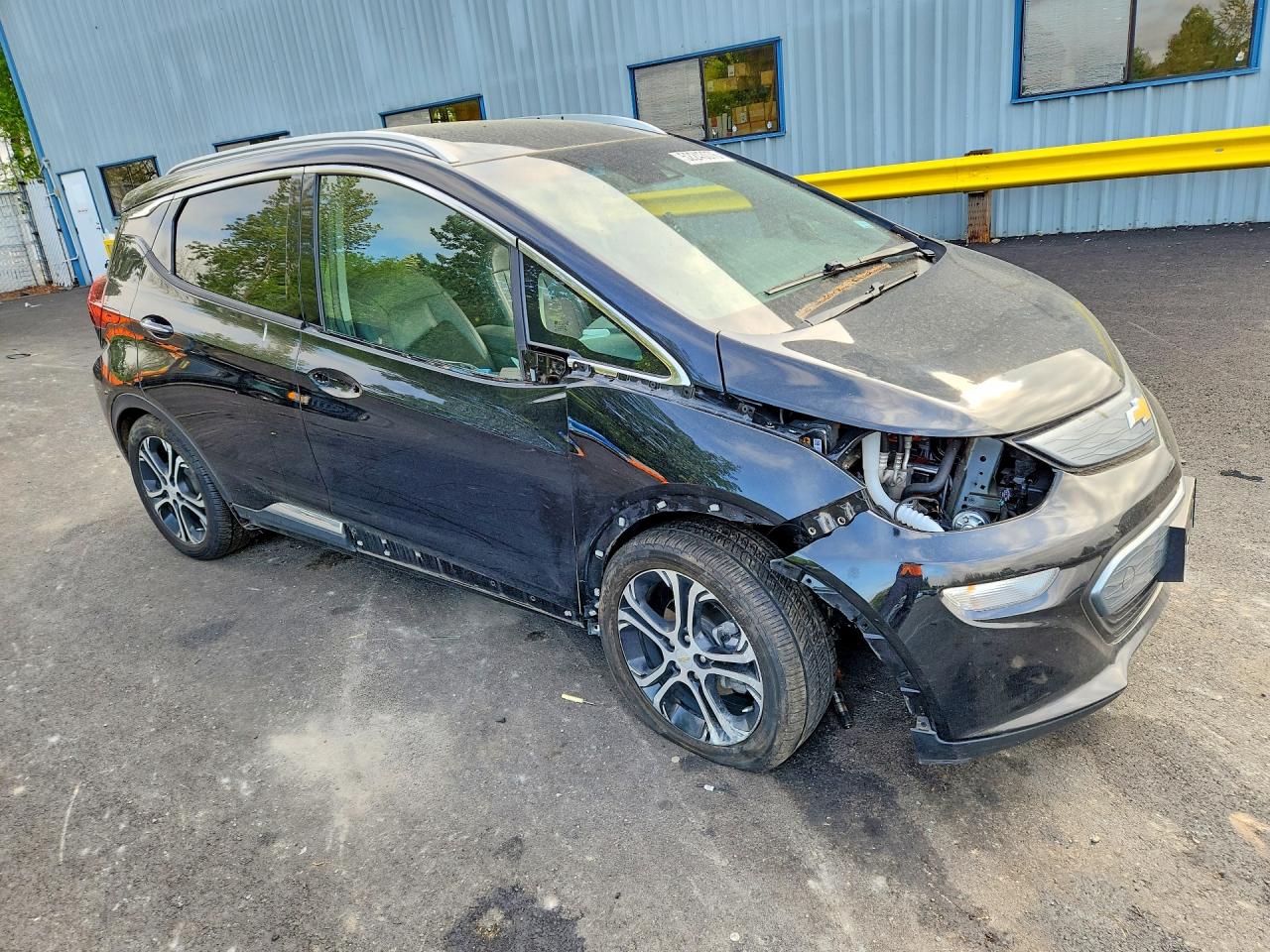 2018 Chevrolet Bolt Ev Premier Черный vin: 1G1FX6S04J4120277
