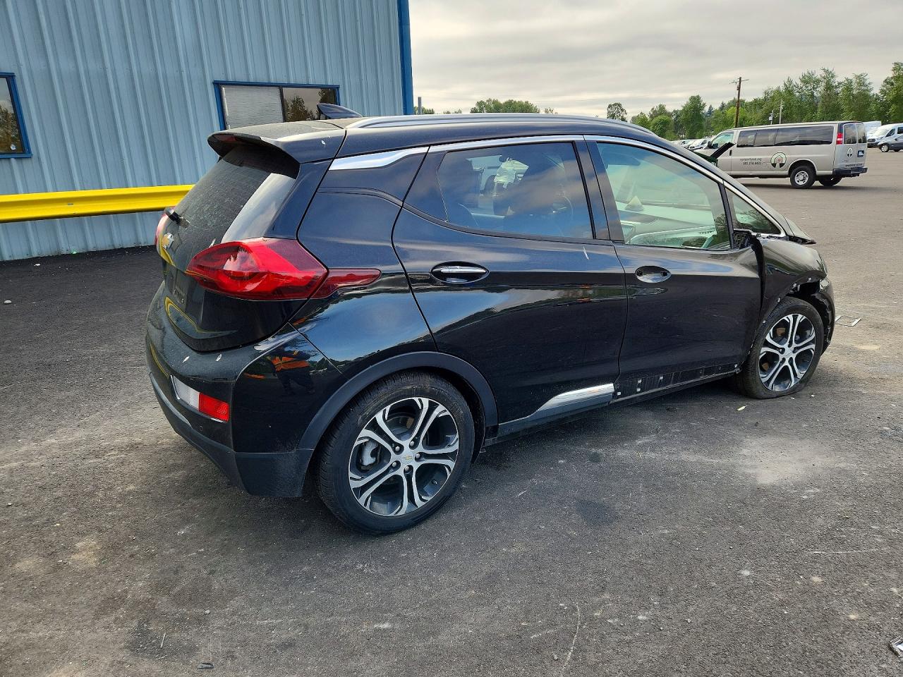 2018 Chevrolet Bolt Ev Premier Черный vin: 1G1FX6S04J4120277