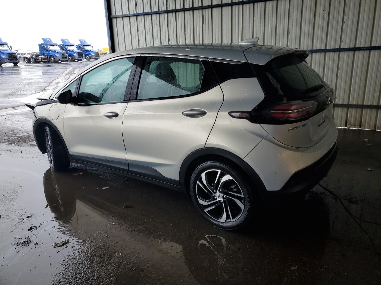 2023 Chevrolet Bolt Ev 2lt Silver vin: 1G1FX6S09P4172660 Damage: Left Qtr Panel, Chipped, 2